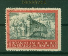 Generalgouvernement Mi # 125 gestempelt 5 Jahre Generalgouvernement (55962)