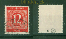 all. Besetzung Mi # 919 II gestempelt Plf: fettes T ArGe-geprft (55963)