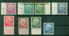 Bund Mi #  179y/260y postfrisch Heuss Lumogen (55981)