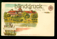 Hamburg Litho-AK Gartenbauausstellung Hamburg 1897 ungebraucht (d10178)