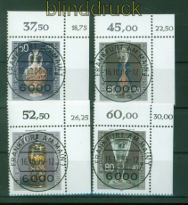 Bund Mi # 1295/98 KBWZ Wohlfahrt 1986 Kostbare Glser (56651)