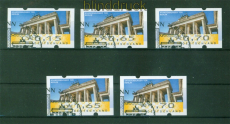 Bund ATM 2008 Mi # 6 Versandstellensatz 1 Ersttagsstempel (56671)