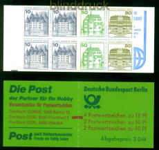 Berlin Markenheftchen Mi # 13 a mZ postfrisch mit Zhlbalken (56338)