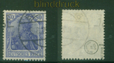 dt. Reich Mi # 149 I gestempelt geprft Bauer BPP (56982)