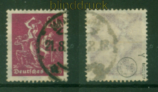 dt. Reich Mi # 241 Y gestempelt Liegendes Wz. gepr�ft Bauer BPP (56999)