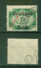 dt. Reich Dienst Mi #  47 I gestempelt geprft Bauer BPP (57010)