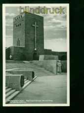 Hohenstein sw-AK Reichsehrenmal Tannenberg Hindenburgturm ungebraucht (d9797)