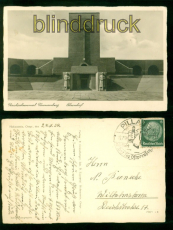 Hohenstein sw-AK Reichsehrenmal Tannenberg Ehrenhof 1939 n Wilhelmshaven (d9798)