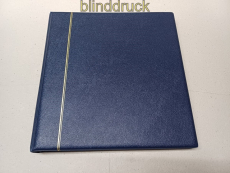 Safe blauer Morocco Ringbinder 704-4 mit 30 Garant- Blttern 725 gebraucht(56557