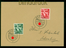 dt. Reich Mi # 660/61 Satzbrief Sonderstempel Berlin 30.1.1938 Schramberg(56874)