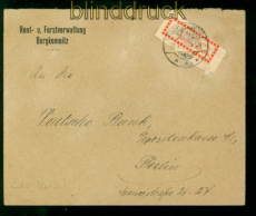 dt. Reich Lokalausgaben OPD Halle Mi # 1 Type I a Burgkemnitz 9.9.1923 (56917)