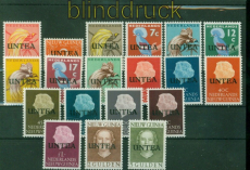 Indonesien West-Neuguinea UNTEA Mi # 1/19 II postfrisch Type II (56411)
