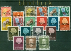 Indonesien West-Neuguinea UNTEA Mi # 1/19 II postfrisch Type II (56413)