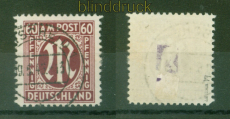 Bi-Zone AM-Post Mi #  33 b A gestempelt geprft Wehner BPP (57053)