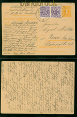 Bi-Zone AM-Post Mi # 17 b A (2) MiF GSK P 905 Celle 23.5.1946 gepr. Wehner(57052