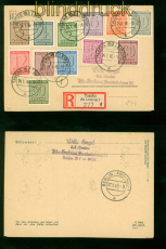 SBZ Mi # 128/37 X auf Satz-R-Brief Taucha 24.1.1946 nach Berlin-Frohnau (56396)