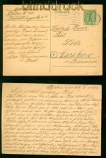 SBZ GSK P 1 gestempelt Berlin-Charlottenburg 29.8.1945 nach Casekow (56399)