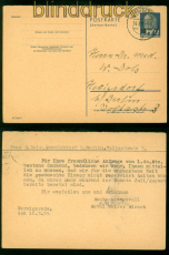 DDR GSK P 63 A gestempelt Antwortkarte Wernigerode 16.3.1965 n Hennigsdorf(56403