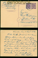 all. Besetzung Mi # GSK P 951 MiF + # 916 Landpoststempel Leinde ber Wol(56405)