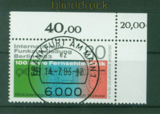 Berlin Mi # 702 gestempelt KBWZ 80 Pfg. Int. Funkausstellung Berlin (56691)
