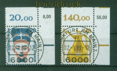 Berlin Mi # 831/32 gestempelt KBWZ Sehenswrdigkeiten (V) (56698)