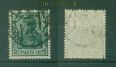 dt. Reich Mi #  85 II e gestempelt geprft Jschke-L. BPP (57192)