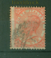 Italien Mi #   22 gestempelt 40 C Knig Viktor Emanuels II (57240)