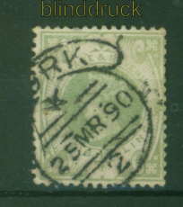 Gro�britannien Mi #   29 gestempelt 1 Shilling gr�n (57273)