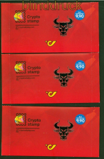 sterreich 12 Krypto-Marken verschiedener Ausgaben teilweise ungeffnet (57893)