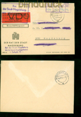 DDR Dienstmarken VD Mi # 3 EF Magdeburg 16.11.1965 (57414)