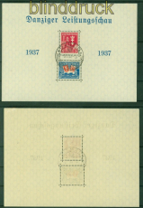 Danzig Mi # Block 3 Sonderstempel Danziger Leistungsschau (57420)