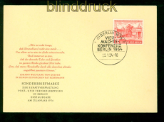 Berlin Mi # 116 Viermchte Konferenz Ersttagsbrief FDC (57487)