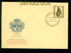 Berlin Mi # 131 Tag der Briefmarke 1955 Ersttagsbrief FDC (57496)