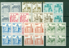 Bund Mi #  913/20 postfrisch Burgen & Schlsser 4er-Blcke (57822)