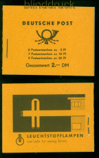 DDR Markenheftchen Mi #  2 ca 2 postfrisch Rand oben nicht durchgezhnt (57508)