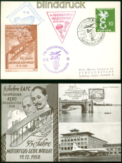 Bund Erinnerungskarte 5 Jahre EAPC und 55 Jahre Motorflug Gebr. Wright (57319)