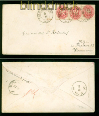 Preussen MI # 16 (3) MeF C�ln Bahnhof 8.11. nach Welzin bei Treptow (57335)