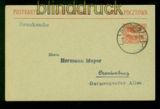 Oberschlesien GSK P 3 aus Beuthen 15.4.1920 nach Oranienburg (57554)