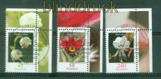 Bund Mi # 2794 und 2968/69 Sonderstempel Berlin Eckrand oben rechts (57965)