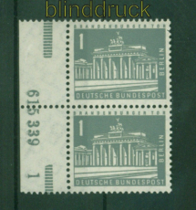 Berlin Mi # 140 postfrisch Hausauftragsnummer Berliner Stadtbilder(II) (57993)