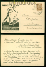 dt. Reich Privat-GSK PP 122 C 12 / 04 Briefmarkenausstellung Beposta 1935(57973)