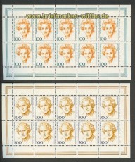 Bund Mi # 1955/56 kplt. 10er-Bogen postfrisch (1955pfr)