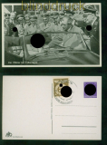 Propaganda-Karte Der Fhrer im Volkswagen SSt. Berlin 30.1.1943 Sonderstempel (58691)