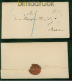 Mecklenburg-Schwerin Roebel 7.1.1867 nach Malakow mit Inhalt (58598)