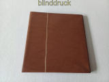 Safe brauner Yokama Ringbinder 775 + 13 Blttern 752 fr Briefe gebraucht(591073