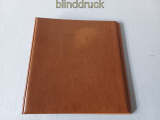 Lindner brauner Ringbinder 1102Y-H leer mit zwei Blattheber (59098)