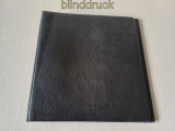 Lindner schwarzer Ringbinder 1104-S leer zwei Blattheber zwei Vorblttern(59101)
