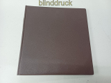 Lindner lterer brauner Ringbinder 1102 Pl H gebraucht (59439)
