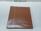 Safe brauner Ringbinder 808 mit 2 Blatthebern und 2 Vorbl�ttern gebraucht(59184)