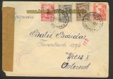 Jugoslawien Auslands-Zensur-Brief 1952 Wien (21933)